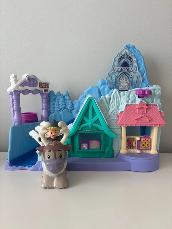 Little People- Frozen Playset with Kristoff and Sven - Picture 1 of 4